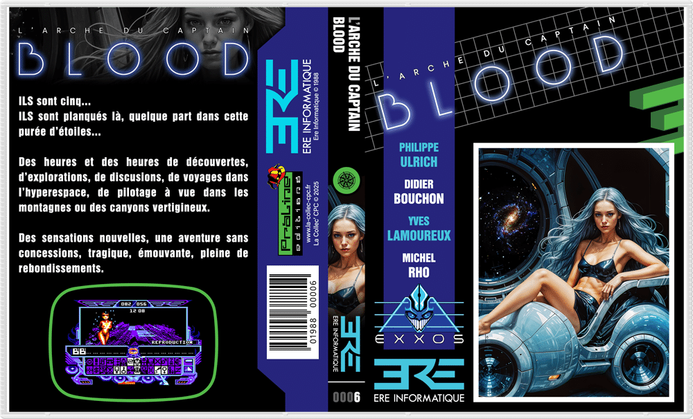 ARCHE DU CAPTAIN BLOOD (L') Cover Alternatif