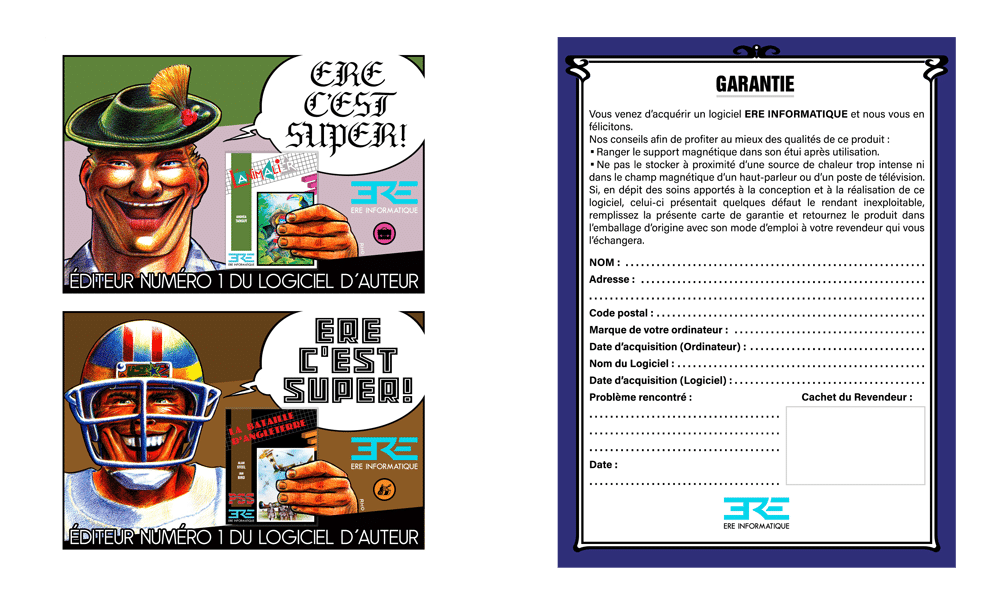 ARCHE DU CAPTAIN BLOOD (L') Garantie